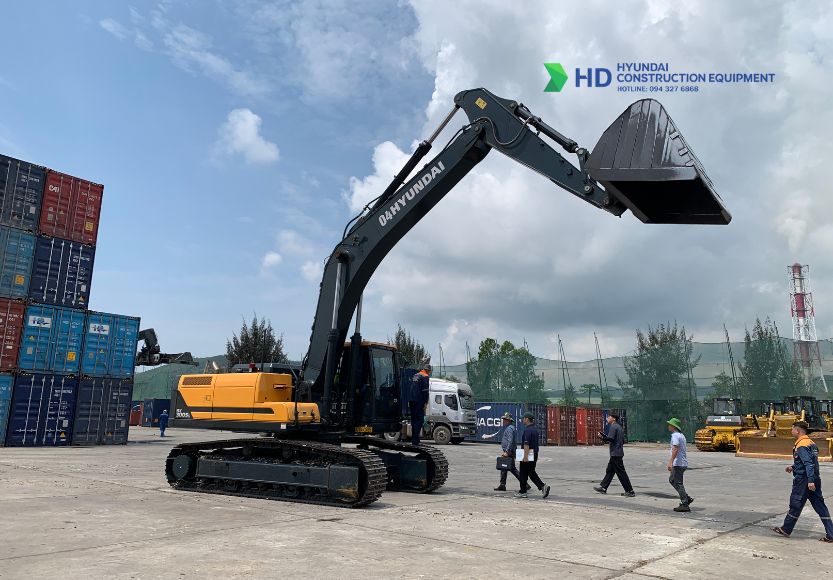 Tầm quan trọng của việc bảo dưỡng máy xúc Hyundai