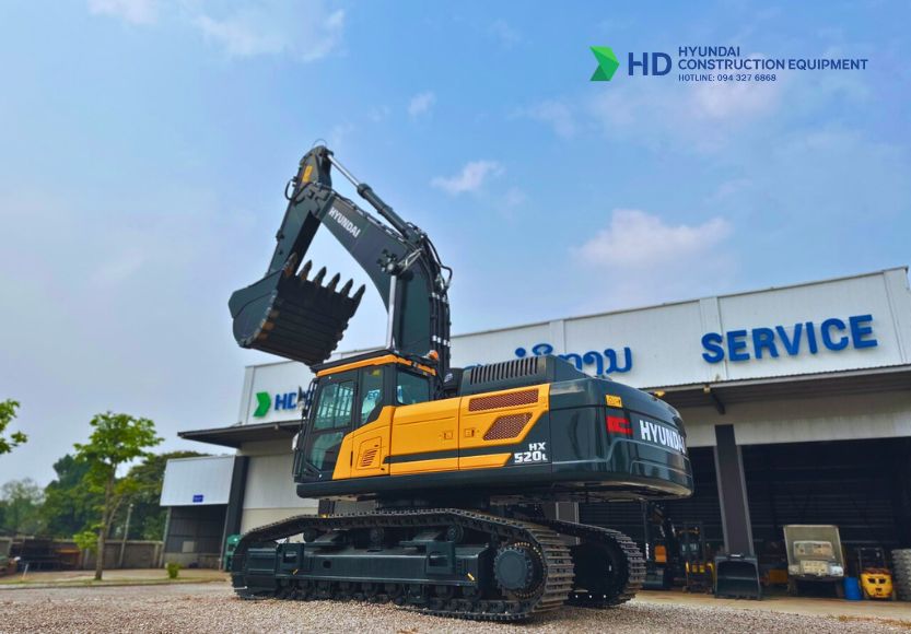 Công ty Tuyên Quang nhà phân phối độc quyền máy xúc Hyundai